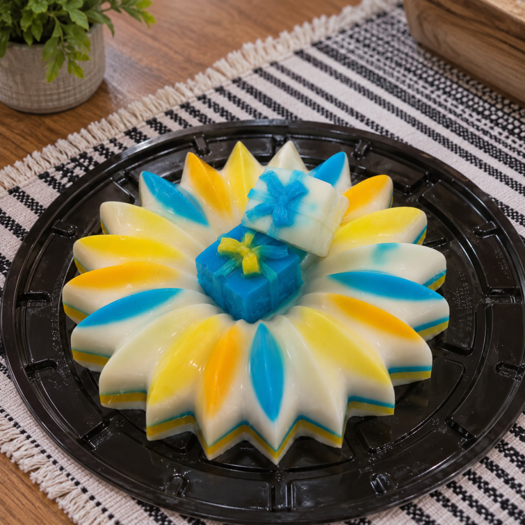 Gelatina Mandala de Colores